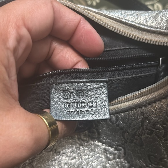 Gucci Silver Shoulder Bag - Picture 7 of 9